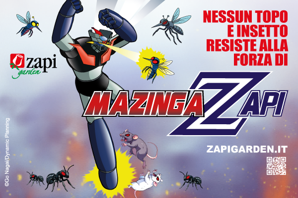 Mazinga Zapi topi e Insetti